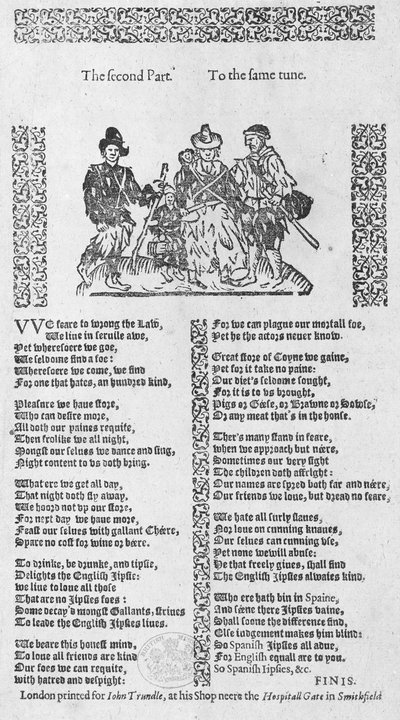 Escena de caza, una ilustración de 